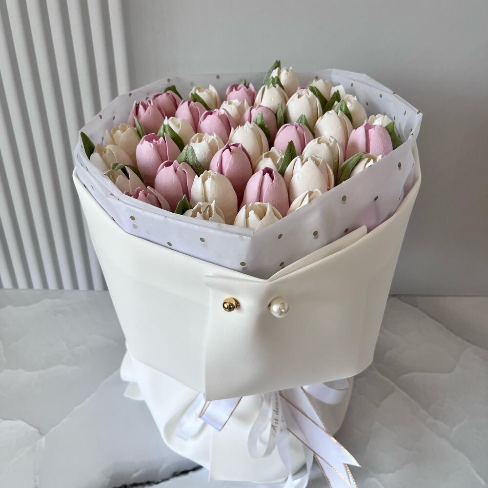 Цветы из зефира Принцесса